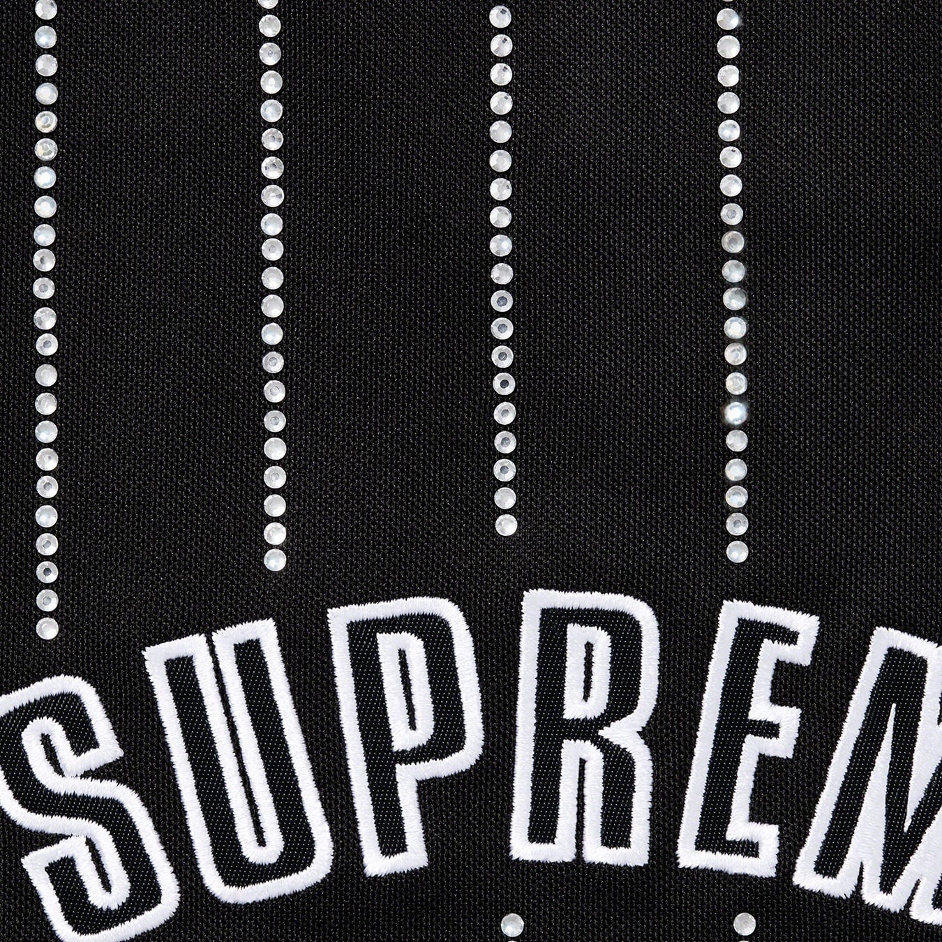 Rhinestone Stripe Basketball Short view 7